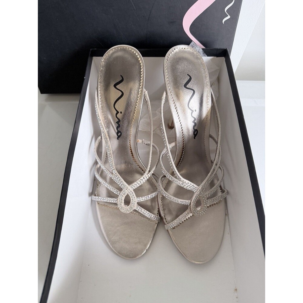Nina Galicia Gold Heels